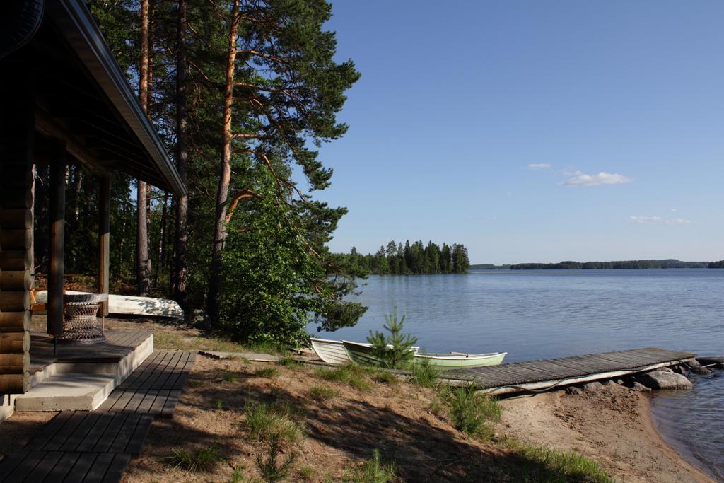 Ferienwohnung Matkailutila Lahdelma Pertunmaa Exterior foto